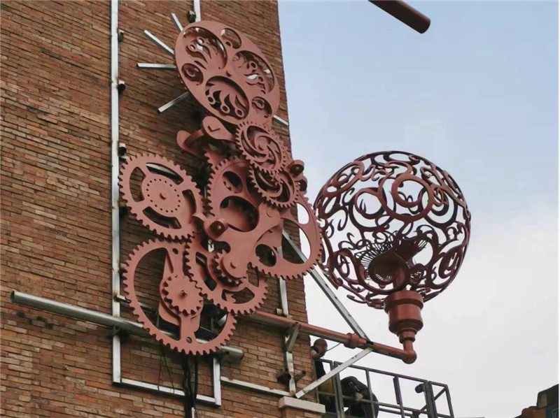 創(chuàng)意景觀(guān)小品，激活九江大中路商業(yè)街客流